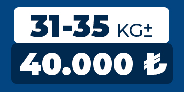 31-35 kg kurban hissesi