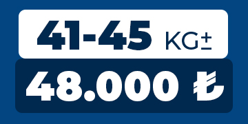 41-45KG kurban hisesi